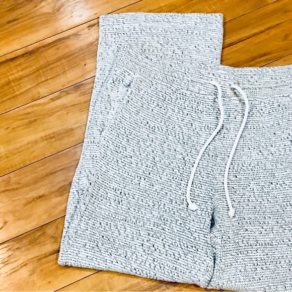 Lou & Grey athleisure lounge pants sweatpants grey gray white marled style large - Picture 6 of 16